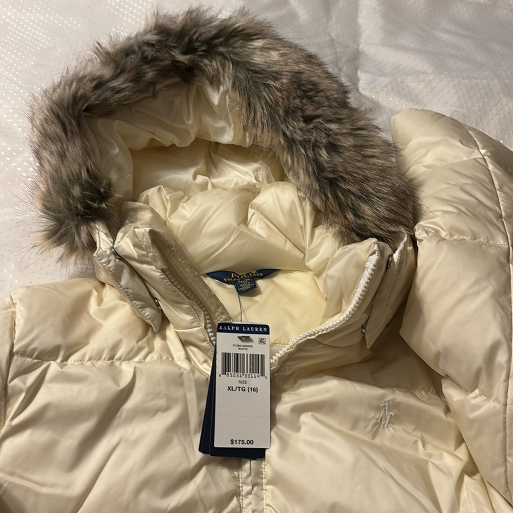 Girls Polo Coat - Picture 2 of 8